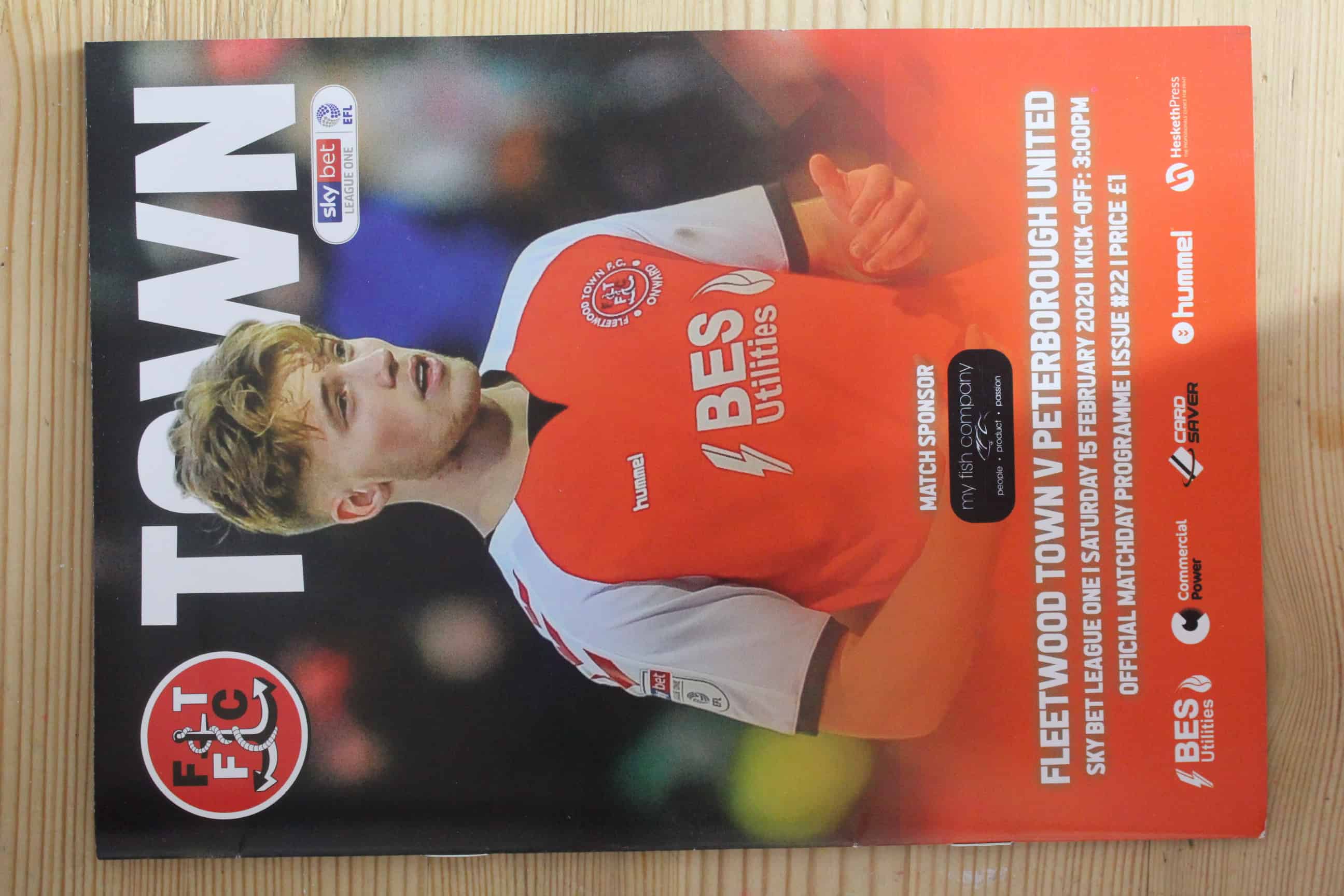 Fleetwood Town FC v Peterborough United FC